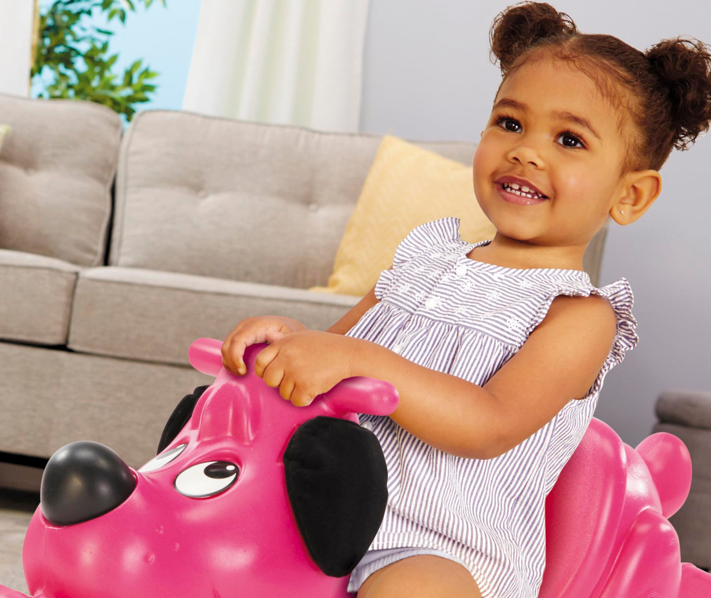 Little Tikes Rockin' Puppy - Small Magenta Plastic Toy, Model 658792MX1
