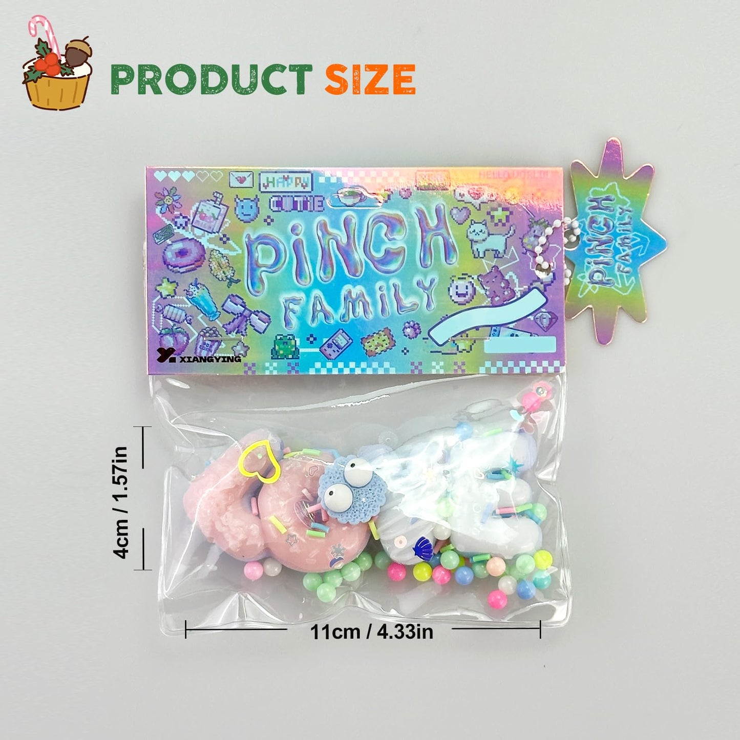 Taba Squishy Toys Cat Paw Squishy Toys Cat Paw Squeeze Toys  Fidget Toys Silicone Squeeze Toy for Stress Relief Cute Soft Squeeze Fidget Toys Party Favors Gift for mature-themed (Blue-Love)