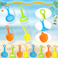 Didaey 24 Sets Colorful Sand Pails and Shovels Toy 5 Inch Beach Pails and Sand Shovels for Boys and Girls Tool Summer Beach Them