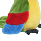 Vincilee Talking Parrot Repeat What You Say Mimicry Pet Toy Plush Interactive Toys Buddy Parrot for Children Gift 4.3 x 8.7inches(Green)