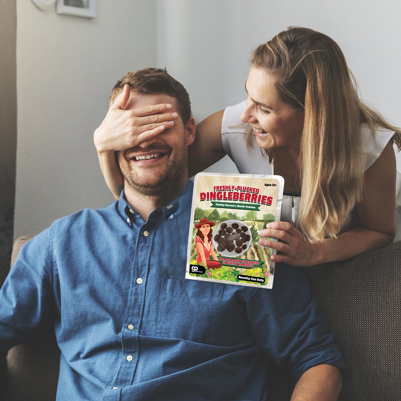 Fresh Fuzzy Dingleberries Vintage Gag Gift - Fun Stocking Stuffers For Teens Adults Brown Dingleberry Funny Poop Gifts Unisex Se