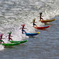 Surfer Dudes Classics Wave Powered Mini-Surfer and Surfboard Beach Toy - Costa Rica Rick