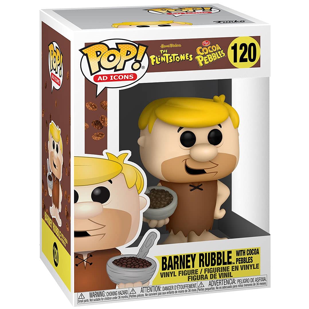 Funko Pop! Ad Icons: Cocoa Pebbles - Barney With Cereal