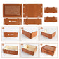 Generic Cash Vault Wooden Savings Box, Wooden Money Saving Box, Piggy Bank For Adults, Coin Counter Money Box With Money Target And Numbers, With Pen (10000$), Brown