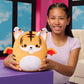 Squishmallows Original 8-Inch Winged Tiger Plush - Ultrasoft Polyester with Virtual Item Code - Model SQAM00029