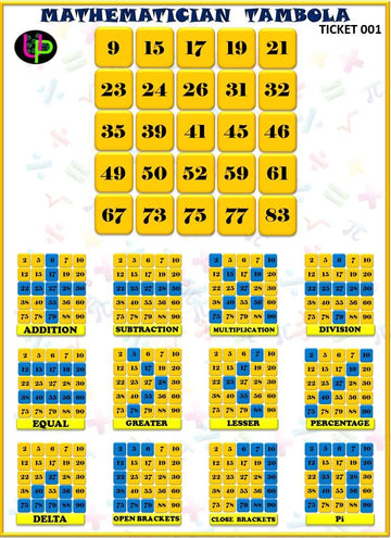 UltPult Tambola Maths_English