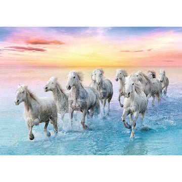 Trefl 500 Piece Jigsaw Puzzles  Galloping White Horses