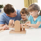 Wooden Balance Scale Toy Set for Kids - Educational Math Balance Beam with Pan Scale - Stem Learning Toy for Preschoolers and To