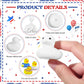 Sratte 72 Pieces Diy Rubber Ducks White Blank Rubber Bath Mini Ducks For Pool Bathtub Baby Party Favors Kids Birthday Gifts
