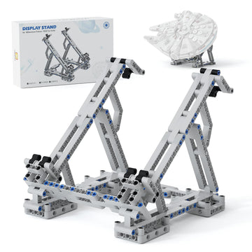 Millennium Falcon Vertical Display Bracket For Lego 75257 Starship Model, Sturdy Stand Building Kit, Best Gift And Movie Collectible For Adults(236 Pcs)