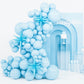Partywoo Pastel Blue Balloons, 110 Pcs 22 Inch Star Balloons And Pastel Blue Balloons Different Sizes Pack Of 18 Inch 12 Inch 10 Inch 5 Inch For Balloon Garland Or Arch As Birthday Party Decorations