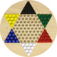 Printed Maple Chinese Checkers - Made In Usa