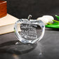 Movdyka Teacher Appreciation Gifts For Women Men Crystal Apple Retirement Gifts For Teacher, Engraed Last Day Or End Of School Year Gifts For Teache, Cool Teacher Present For Christmas Birthday