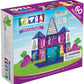 Tytan Tiles Princess Castle 60-Piece Magnetic Tiles Building Set, Adorable Kids’ Stem Toy, Creative Play, Shape & Pattern Recognition, Fine Motor Skills, Includes Storage Bag, Ages 3 And Up