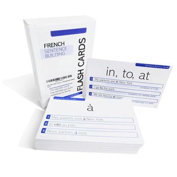 Pat'S Flash Cards 54 Important French Words For Building French Sentences