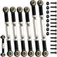 (2025 Upgrade) 78-108Mm Stainless Steel Turnbuckles/Camber Link For 1/10 Traxxas Slash 4X4 Vxl/Rustler 4X4 /Stampede 4X4 Vxl/Hos