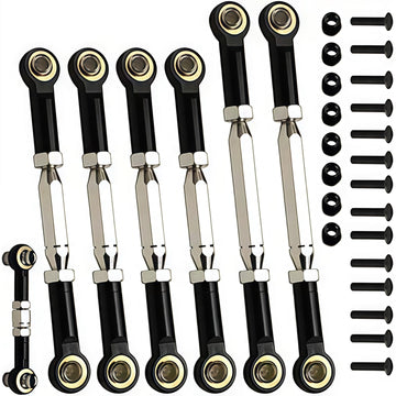 (2025 Upgrade) 78-108Mm Stainless Steel Turnbuckles/Camber Link For 1/10 Traxxas Slash 4X4 Vxl/Rustler 4X4 /Stampede 4X4 Vxl/Hos