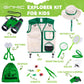 Ginmic Kids Explorer Kit & Bug Catching Kit, 16 Pcs Outdoor Exploration Safari Kit For Kids Camping With Binoculars, Adventure, Hunting, Hiking, Educational Toy Gift For 3-12 Years Old Boys Girls