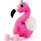 The Petting Zoo Flamingo Stuffed Animal, 14" Pink Plush Toy, Model 718009, Perfect Gift for Girls