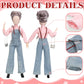 Geyoga 14 Pcs Doll Clothes And Accessories For 11.5 Inch Doll Accessories Doll Denim Cotton Doll Cloth Doll Pants Shoes Casual Wear Clothes Outfits(Stylish Style)
