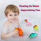 Light Up Bath Toys,6 Packs Floating Dinosaur Bathtub Toys For Toddlers,No Hole Baby Bath Toys For Kids,Great Birthday Christmas Easter For Boy And Girl Preschool