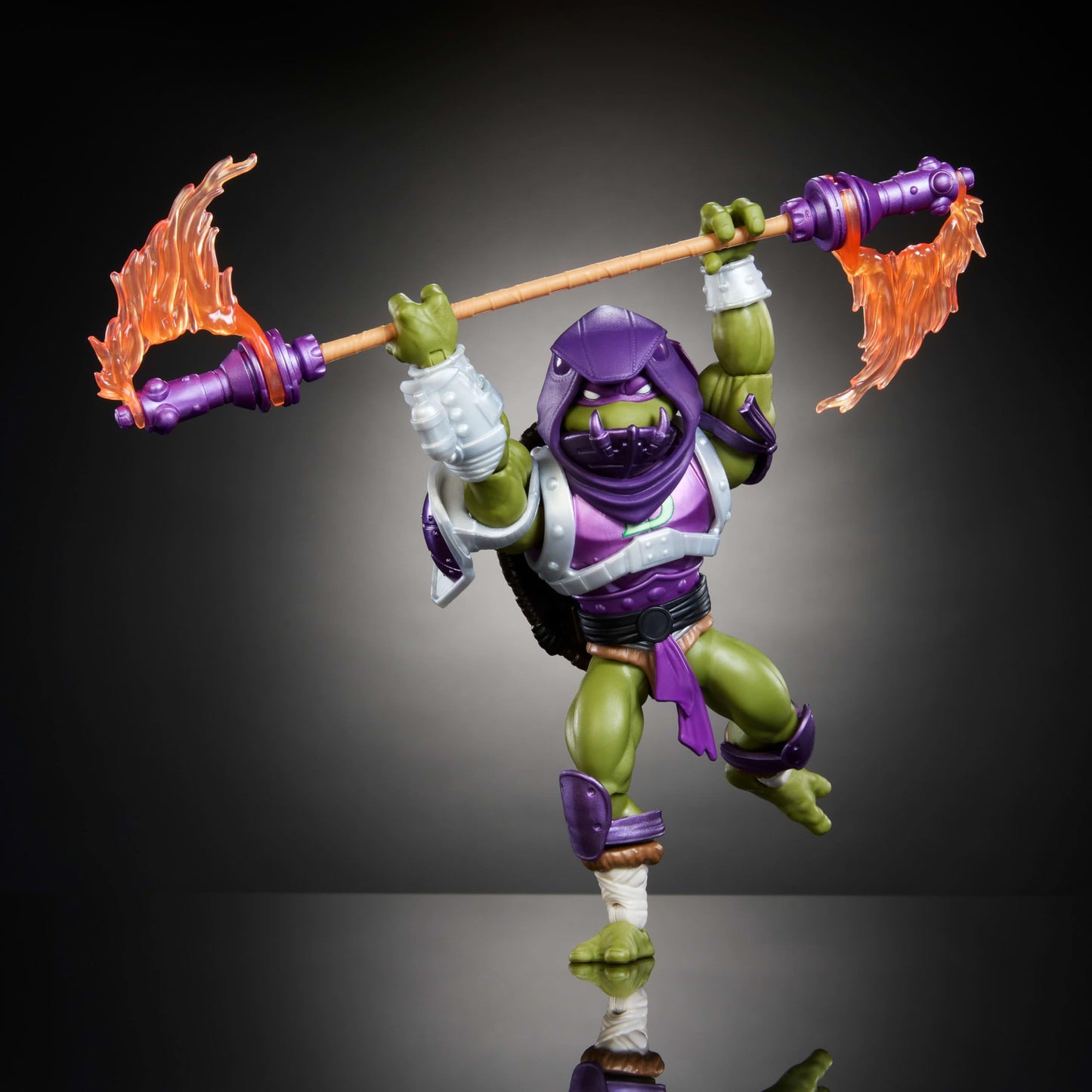 Masters of the Universe Origins Turtles of Grayskull Donatello Reptile Wars Posable Action Figure  Teenage Mutant Ninja & Motu Crossover Donnie Toy