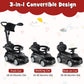 HONEY JOY Ride On Push Car, Licensed Mercedes-Benz Push Cars for Toddlers, Adjustable Canopy & Seat Storage, Horn, Toddler Push