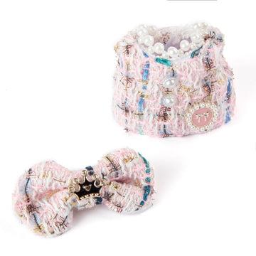 enhanced Doll Clothes - elegant Chic Style Set for 17cm Dolls  Doll Outfit for Display  Collectors  Gift - Cute Miniature Fashion Accessories - Pink Crown (No Doll)