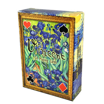 54 Playing Cards Featuring Vincent Gogh'S Famous Paintings Such As Sunflowers, Irises, Starry Night, Self Portrait And More. Eur