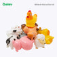 Boley Farm Animals Bath Toys - 12 Colorful Plastic Pool Toys for Kids, Small, Multicolor, Model 75258