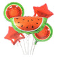 Atpata Funky Fruit Theme Foil Balloon Combos (Watermelon) Multicolour