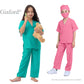 Giaford Doctor Scrubs For Kids Doctor Costume Toddler Dress Up Set For Boys And Girls