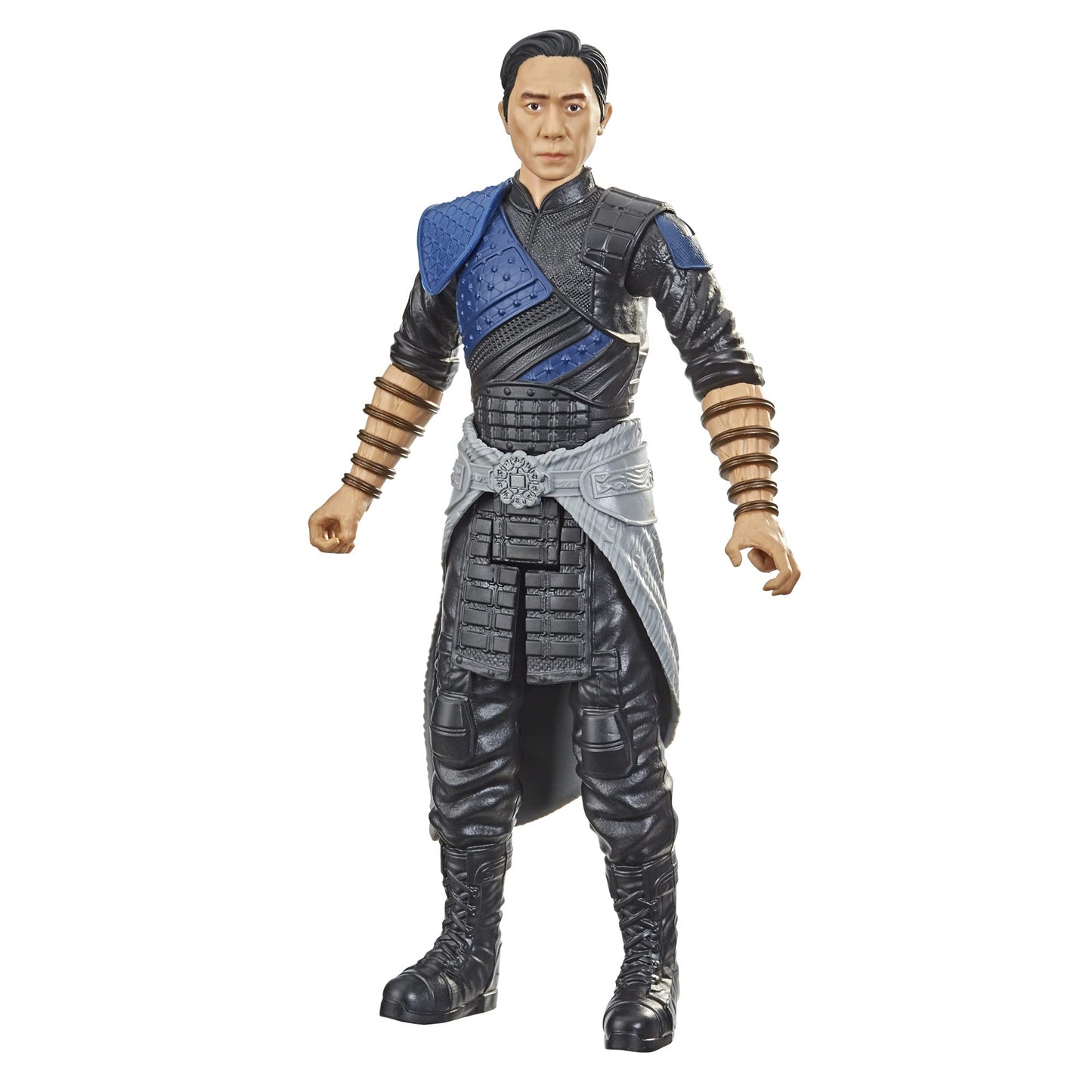 Marvel Hasbro Titan Hero Series Shang-Chi And The Legend Of The Ten Rings Action Figure 12-Inch Toy Wenwu For Kids Age 4 And Up , Black