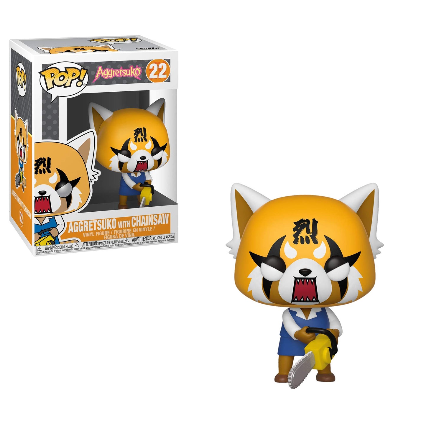 Funko Pop! Sanrio: Aggretsuko - Retsuko With Chainsaw, Multicolor