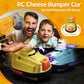 deependo 2 Pack Remote Control Car, RC Ejecting Bumper Car for Kids, Cat and Rat War Cheese Bumper Car, Car Toys for Ages 5-7, C