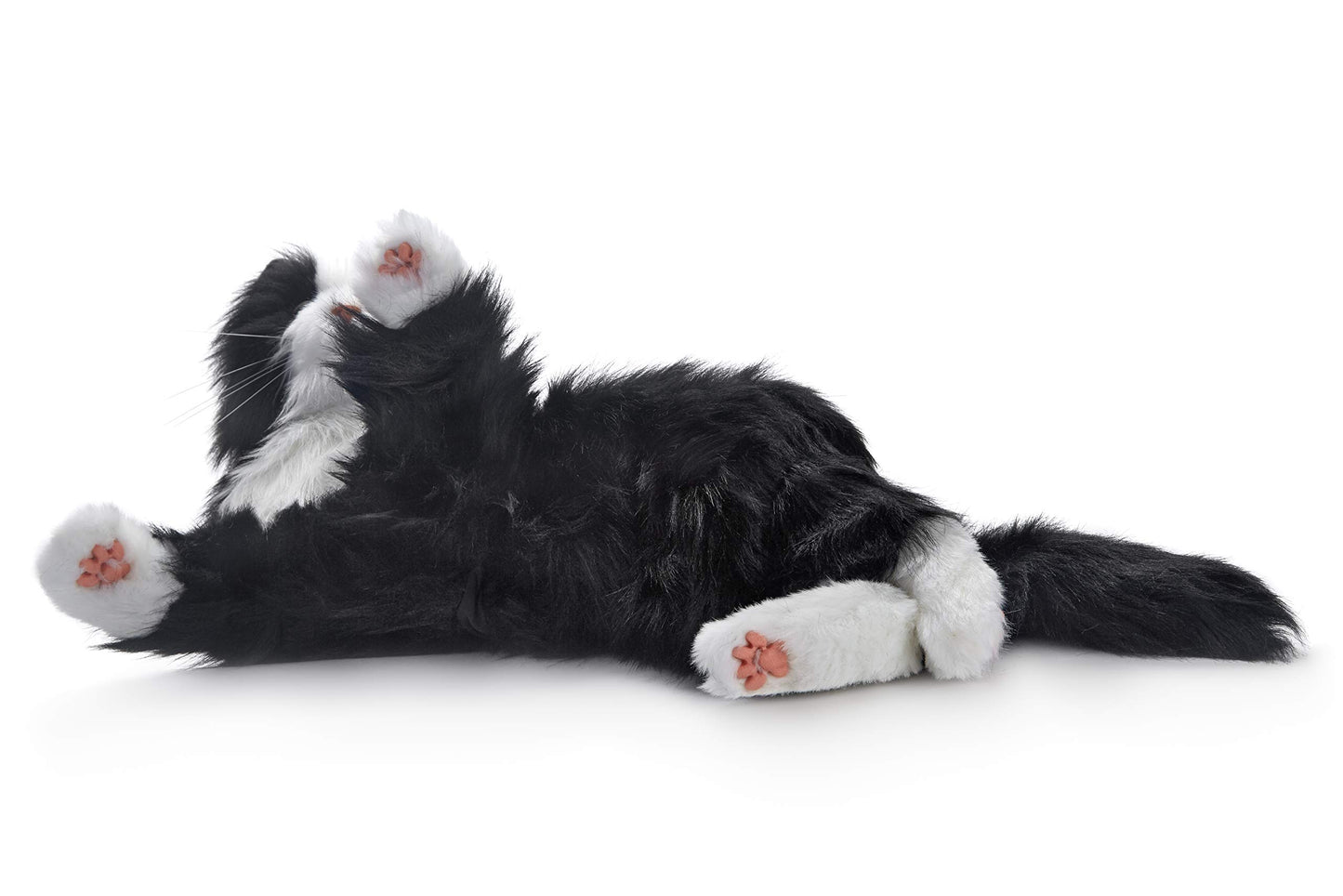 JOY FOR ALL - Black & White Tuxedo Cat - Interactive Companion Pets - Realistic & Lifelike