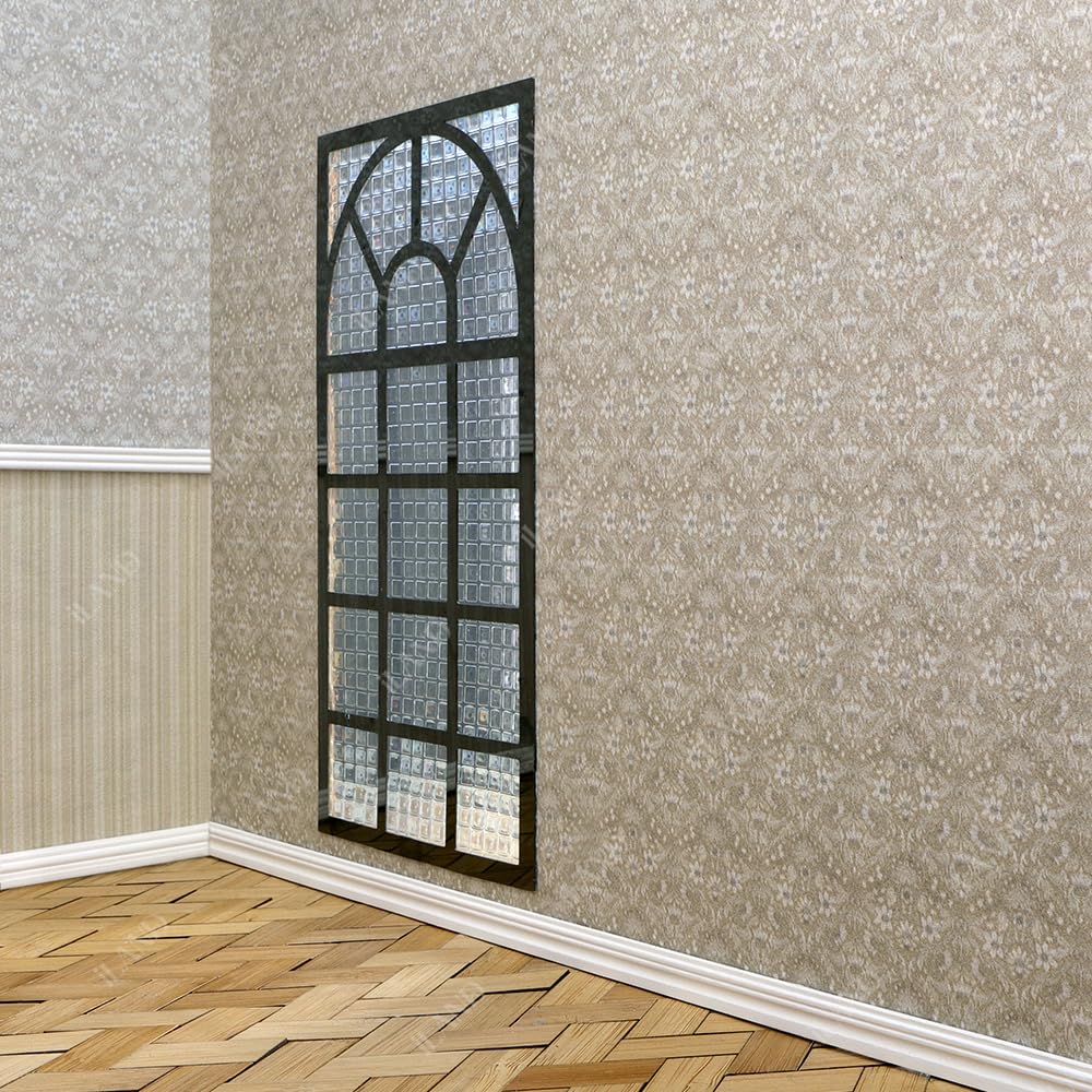 iLAND Originality Dollhouse Wallpaper 39 * 15.7 inch, Dollhouse Accessories on 1:12 Scale or 1:6 Scale (Poetic Elegance)