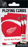 MasterPieces Family Games - NHL Detroit Red Wings Playing Cards - Officially Licensed Playing Card Deck For Adults, Kids, And Fa
