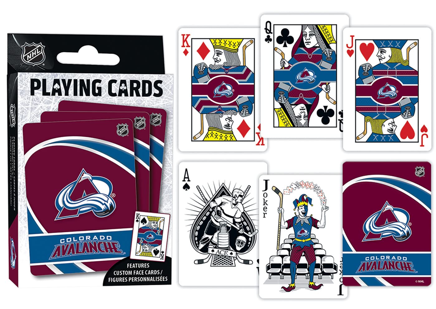 Colorado Avalanche Playing Cards