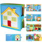 Montessori Felt Busy Book Toddlers Cloth Quite Book Preschool House Pretend Play Dress Up Game Early Learning Educational Travel Toys For Kids Age 3 4 5 6 Autism Sensory Toy Boys And Girls Easter Gift