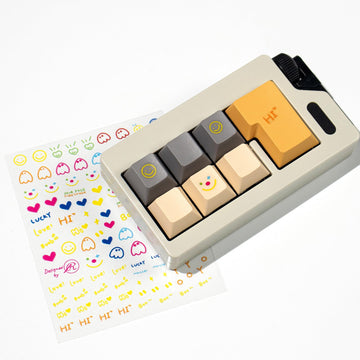 Loud Keyboard Fidget Toys, Keyboard Clicker Fidget Stress Relief Sensory Toy, Linear Finger Clicker Toys For Adults(Grey)