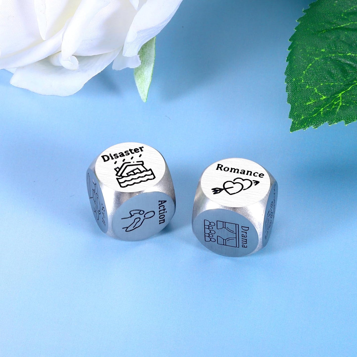 Valentines Day Gifts For Him Christmas Santa Swap Gift Exchange Dice Date Night Gifts Movie Decider Dice For Couples Gift For He