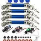 RCMYou Drive Shaft CVD Axles for 1/10 Arrma Senton Granite 3s Blx&Mega550,Vortek 3s Blx,4Pcs RC Upgrades Parts,Front Rear Drives