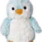 Aurora Pink And Blue Pom Pom Penguin 6 Inch Plush Bundle