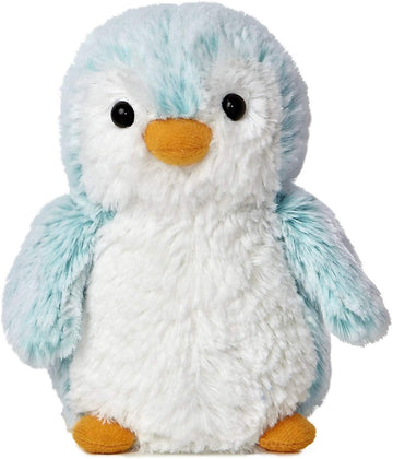Aurora Pink And Blue Pom Pom Penguin 6 Inch Plush Bundle