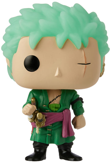Pop Animation: One Piece - Roronoa Zoro (Glows in The Dark) Funko Kody Trading limited availability Vinyl Figure