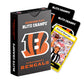 Blitz Champz Cincinnati Bengals - Official NFL Playing Cards & Bengals Gifts for Men & Women, Fun Travel Card Games for Adults &