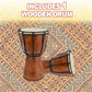 Wooden Mini Djembe Drum