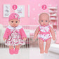 Zntwei 12 Inch Baby Doll Playset With Reborn Baby Dolls Clothes And Accessories Including Bottles, Nipple, Diaper, Bib, Underpan