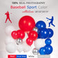 Baseball Balloon Garland Arch Kit 150Pcs Red Blue White Silver And Starburst Baseball Bat Glove Balloons Fot Sport Theme Party R